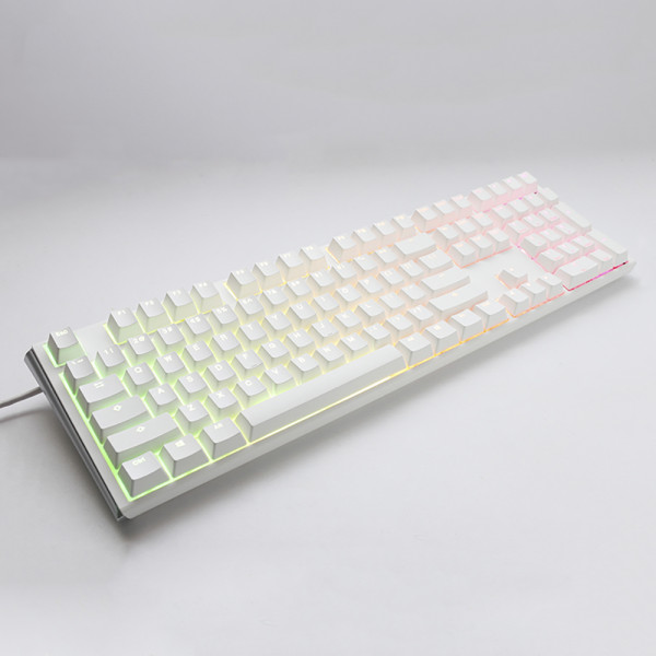 Ducky One 3 Fullsize RGB Pure White Cherry MX Silent Red Switch (RU Layout)  